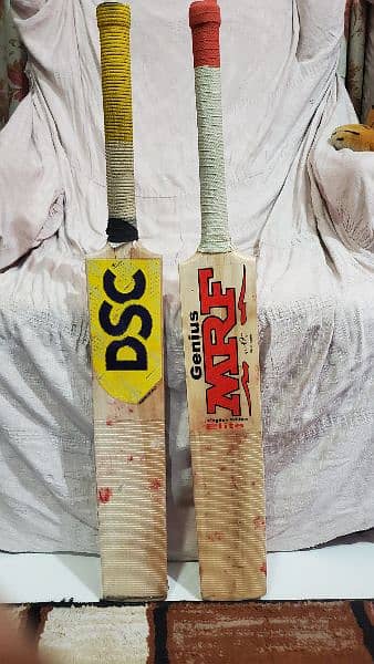 hard ball crickit full kit 2 bats MRF And DSC 2