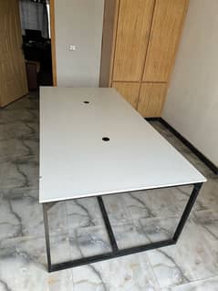 table for IT agency, for laptop and computers workstation table