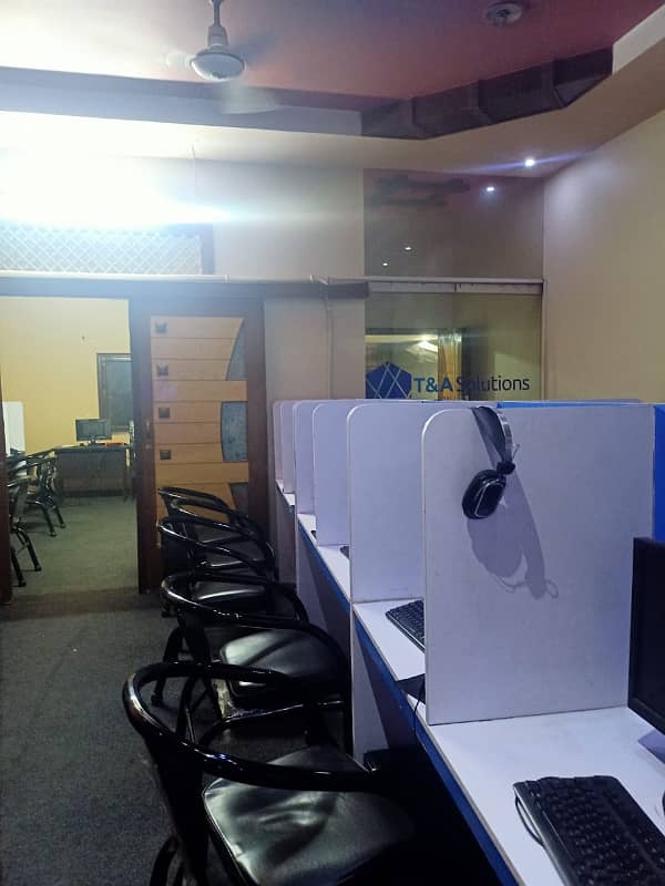 Commercial Soace Available For Rent Call Center & Software House 1