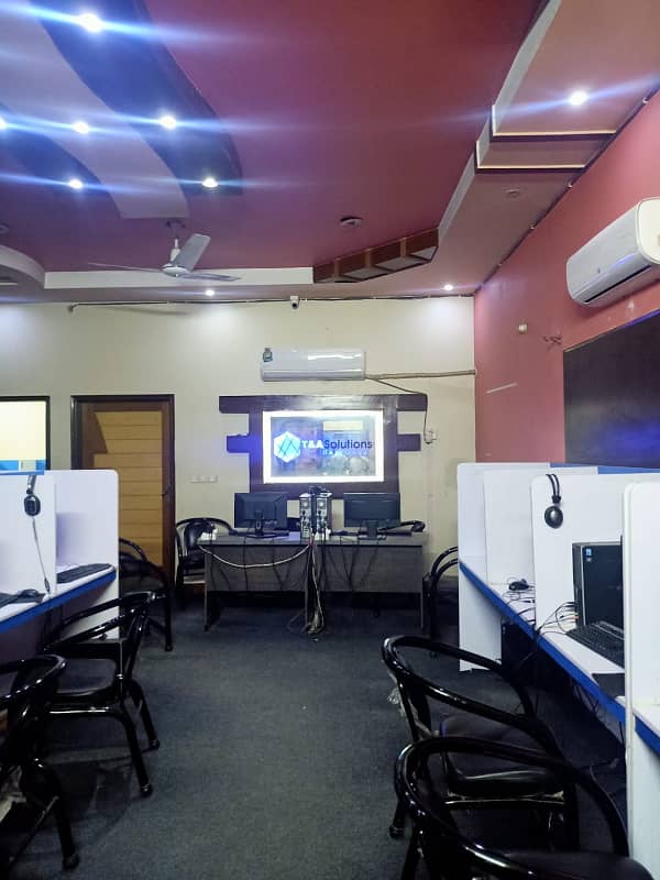 Commercial Soace Available For Rent Call Center & Software House 2