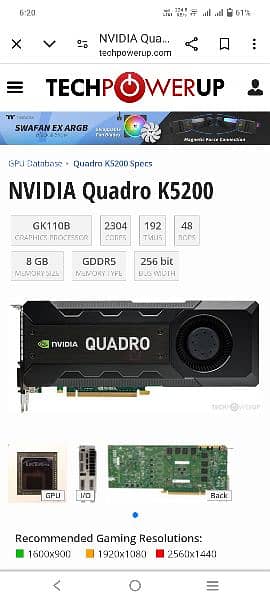 k5200 8Gb ddr5 256bit 1