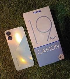 Tecno Camon 19 Neo fresh condition with complete box 0