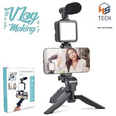 AY-49 Video Making Kit Vlogging Tripod 0