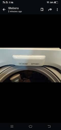 Haier washing machine fully automatic