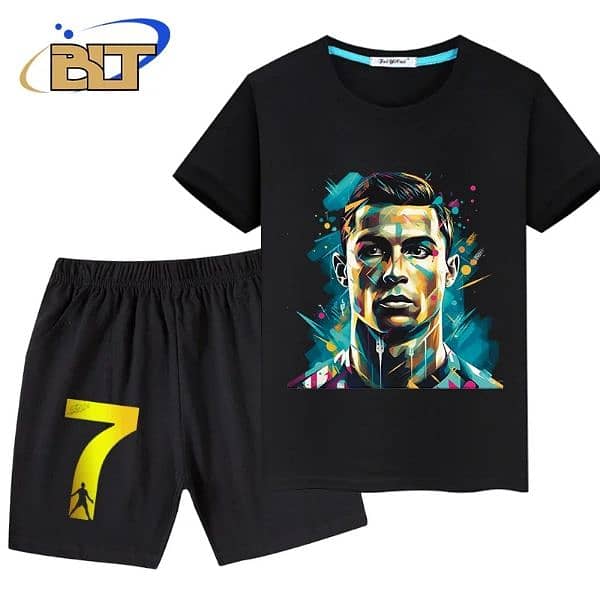 Ronaldo Printed sute for Boys 0