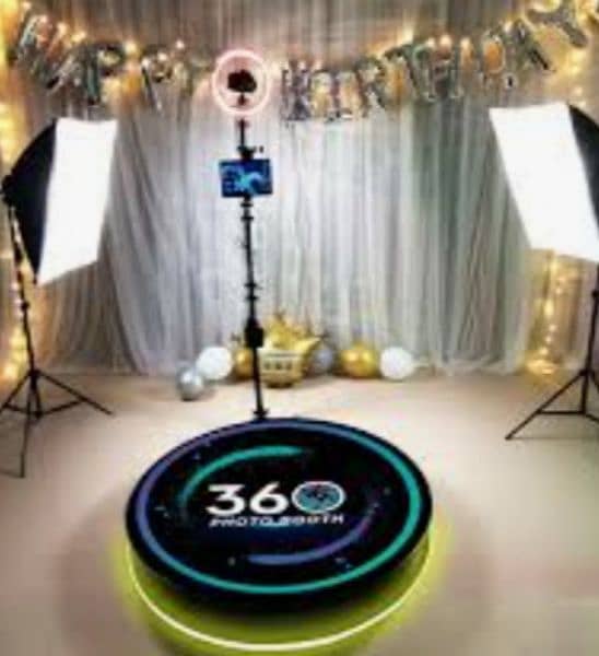 360 selfie both rental Sale and purchase stage truss lights 14