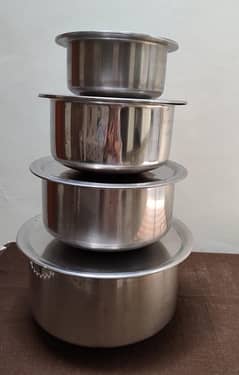 Steel pots set | Good condition 0