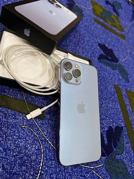 Apple Iphone 13pro Max 256gb PTA  Approved Full Box,,0314-0048909 1