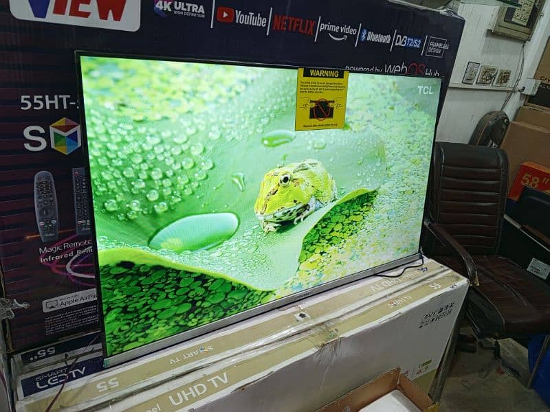55,,inch Samsung Smart 4k UHD LED TV 3 years warranty 03227191508 1