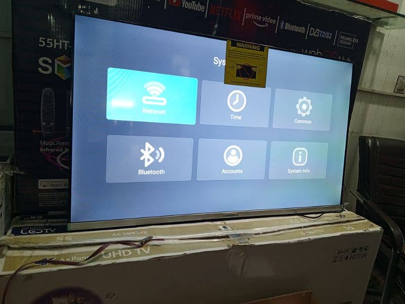 55,,inch Samsung Smart 4k UHD LED TV 3 years warranty 03227191508 2