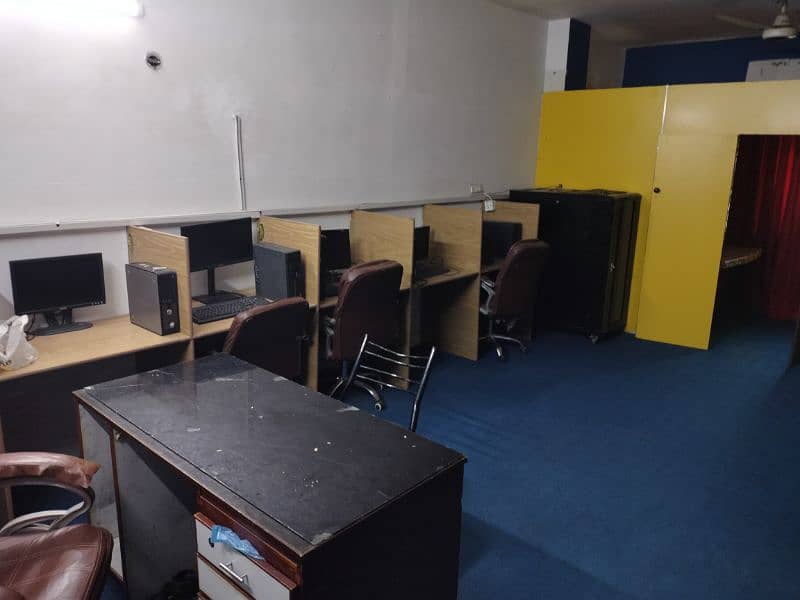 15 seater call center with computers internet Facility 3