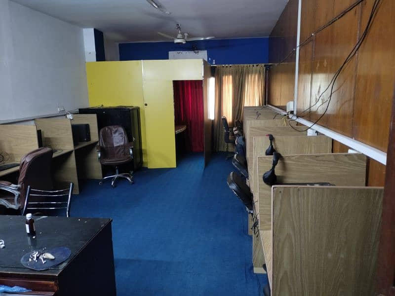 15 seater call center with computers internet Facility 4
