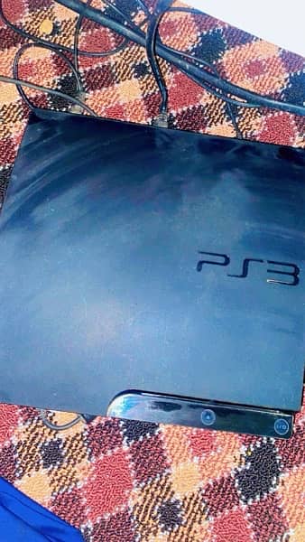 playstation 3 (ps3) for sale with 2 controller with 6 games 0