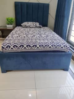 Used Single Bed with Mattress for sale 0