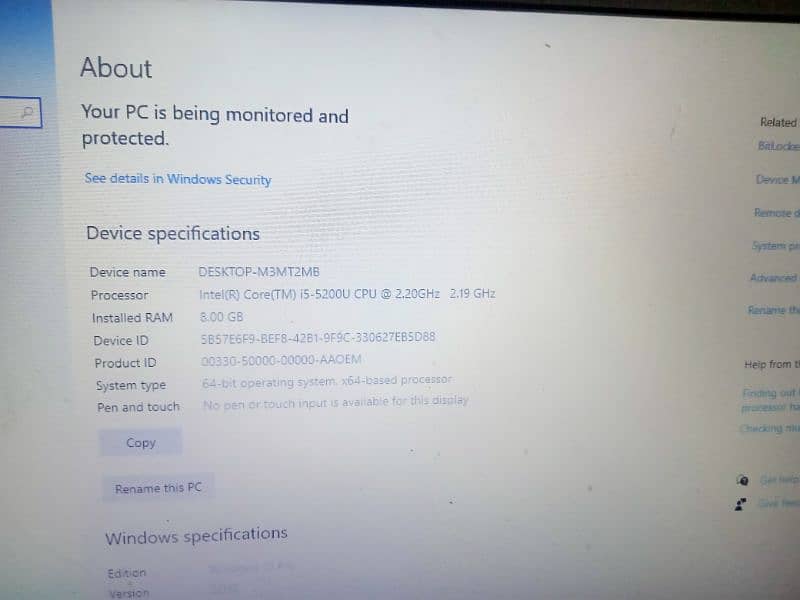 lenove core i5 5th generation laptop for sale 2