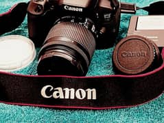 Canon 700D Camera Bag Lense battery