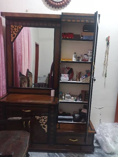 king size bed side table dressing table for sale 2