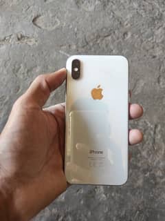 I phone X white lush condition.