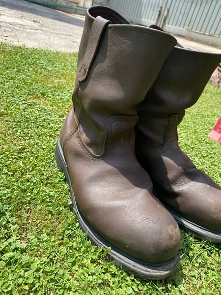 Red wings USA Leather Safety Shoes 1