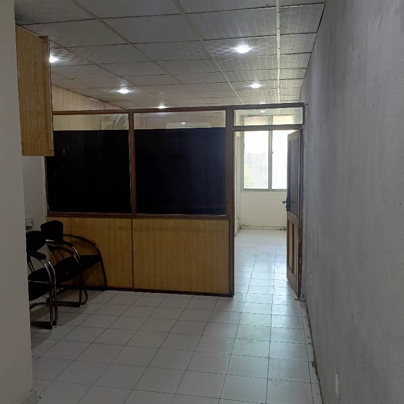 Office available At best Location in Barkat Market Garden Town 2