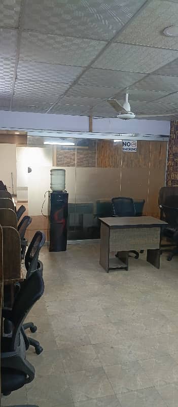 Fully Furnished Office Availabe In Barkat Market At Best Location 2