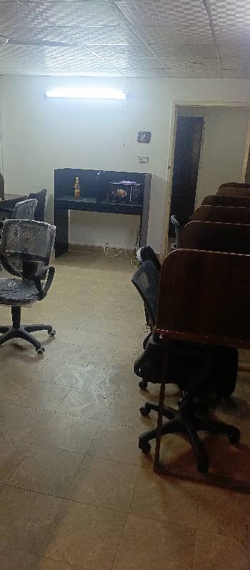 Fully Furnished Office Availabe In Barkat Market At Best Location 3