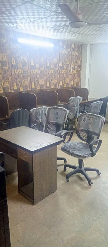 Fully Furnished Office Availabe In Barkat Market At Best Location 4