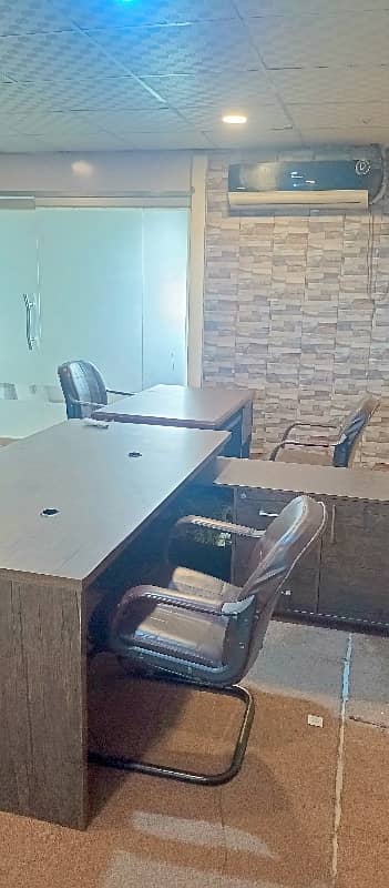 Fully Furnished Office Availabe In Barkat Market At Best Location 10