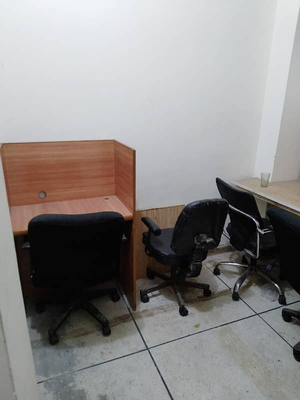 Fully Furnished Office Available In Barkat Market Garden Town 1