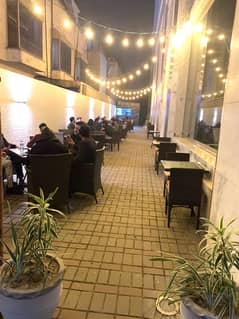Running Business !! Cafe for sale in Gulberg MM Alam Road