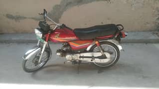 Honda CD 70 2012 mode Islmabaad no for sale good condition.