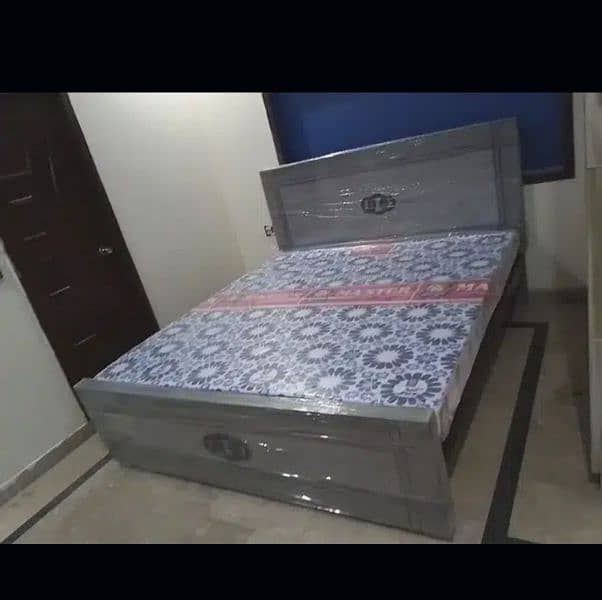 single bed, bed set, side table, mattress, double bed 17