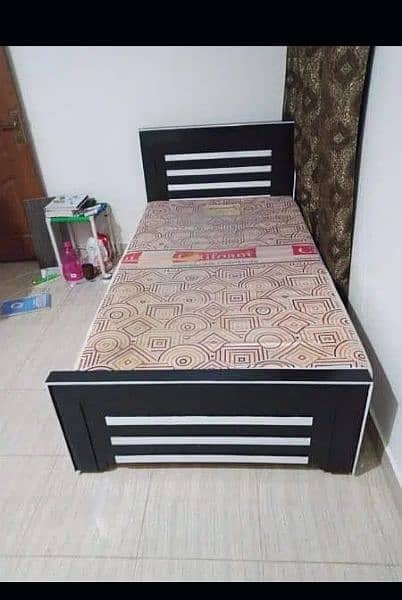 single bed, bed set, side table, mattress, double bed 19