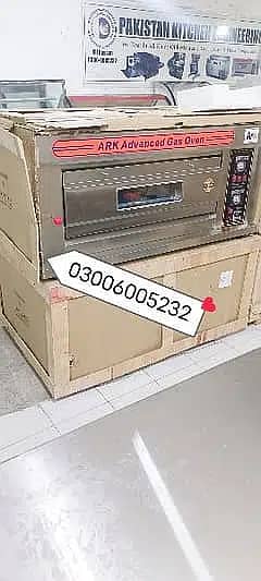 ARK pizza oven 2 large small size pin pake we hve fast food machinery 2