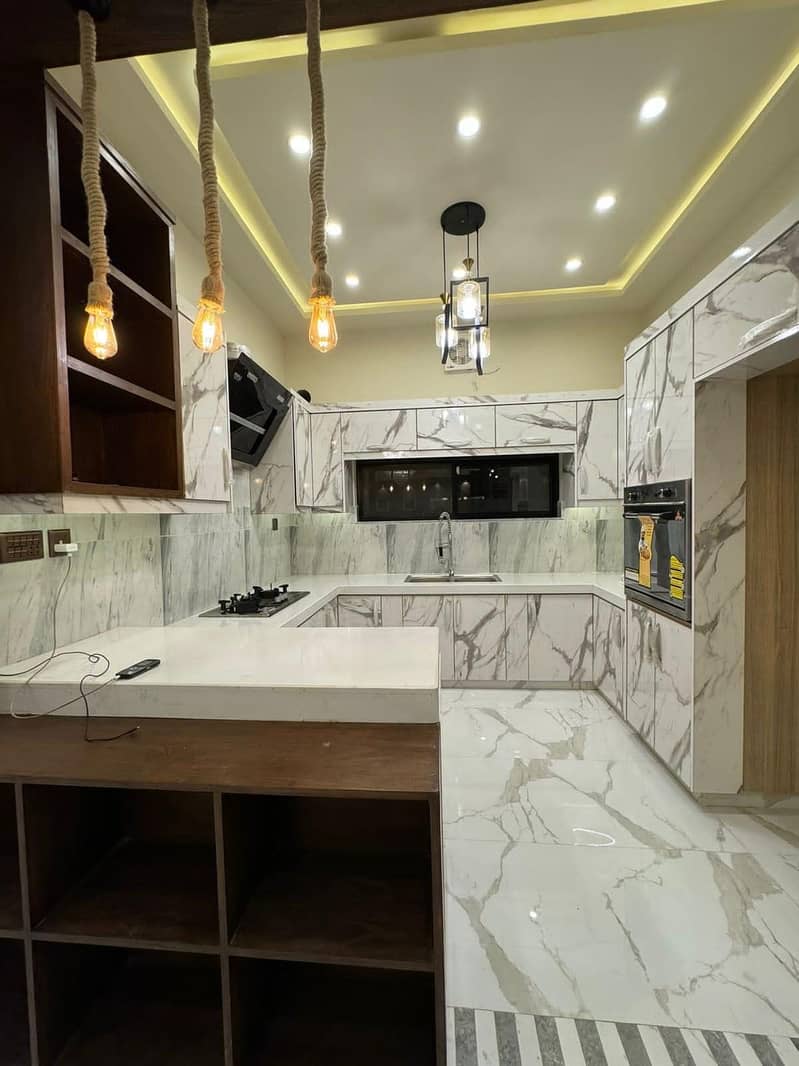 7 Marla Designer Luxury Brand New House For Rent 19