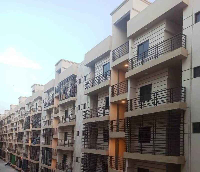 Brand New - 3 Bed DD 1st Floor (Corner) Flat, Available For Sale In Kings Cottages Gulistan E Jauhar Block 7 Karachi 19