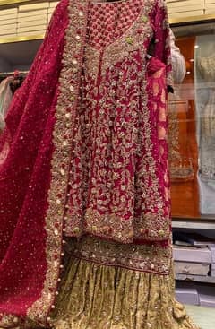 Khadi Net Bridal Dress