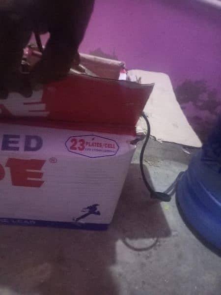 Exide battery 23 plate for sale 4 mont use 2