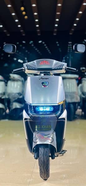 RAMZA F507 G7 A700 SCOOTY COOTER EV CHARGING NEW ASIA AIMA F507 LADIES 7