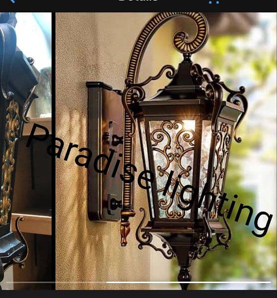 Fancy wall light | outdoor Garden lamp | wall hanging light 2