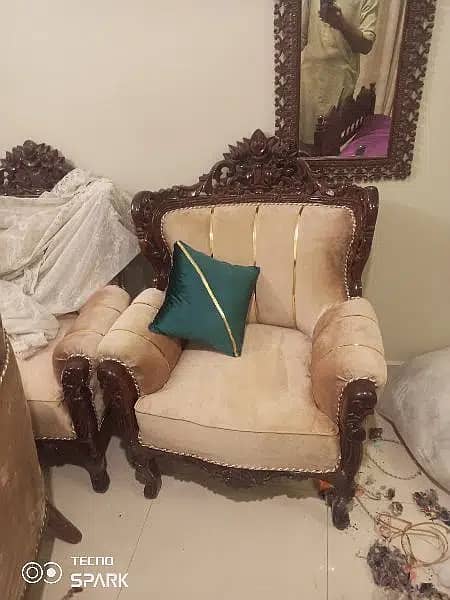 Sofa repair/Chair repair/Sofa maker/Fabric Change Services in karachi 2