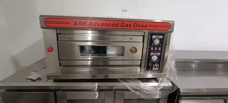 shawarma counter Fast food machinery pizza oven fryers 4