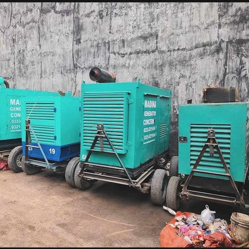 Electric Generator For Rent In Rawalpindi/Islamabad 15kva Tu 500KvaTak 5