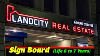 LED 3D Sign Board/Backlit sign board/Acrylic Sign board/Neon Sign Boar 0