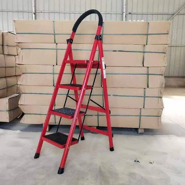 House hold ladder – high quality metal unbreakable – 4 Sizes 1