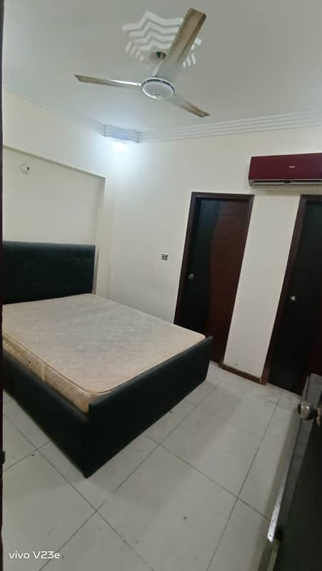 Furnished Studio Apartment For Rent 2bedroom with attached bathroom in Muslim Comm 6
