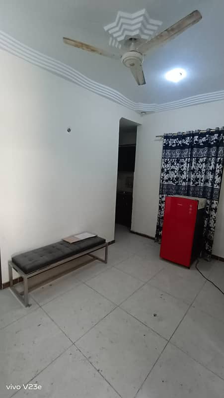 Furnished Studio Apartment For Rent 2bedroom with attached bathroom in Muslim Comm 14