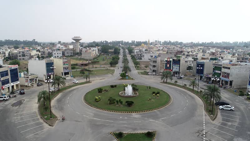 4 Marla Full Possession Paid Commercial Plot For Sale At Eye Catching Location On Main Boulevard Tulip Block Park View City Lahore 2