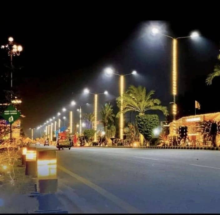 5 Marla Corner Plot Nearby Main Boulevard For Sale with 35% Possession paid in Tulip Ext Block Park View City Lahore 5