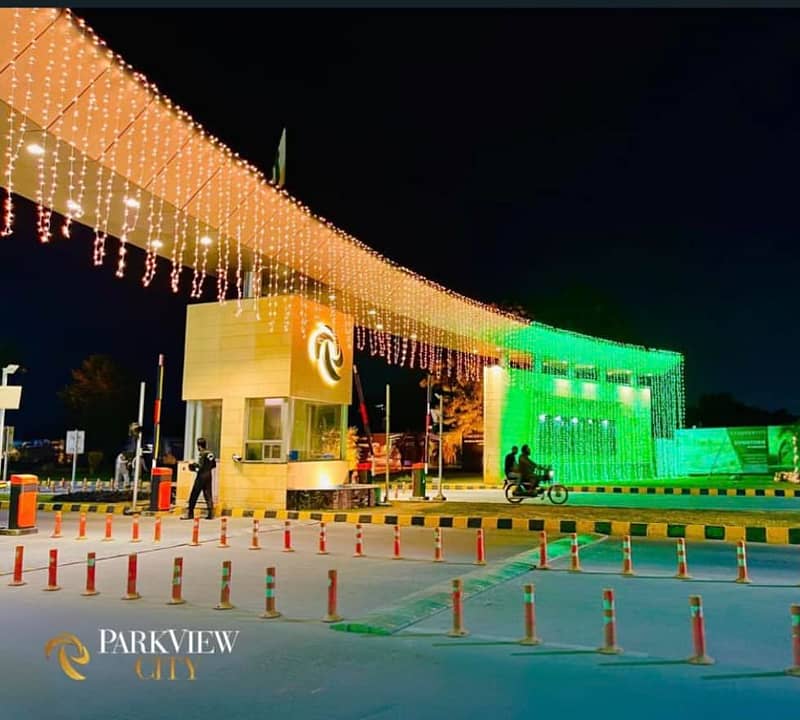 Prime Location 5 - Marla Plot Is Available In Silver Block Of Park View City Lahore Situated At Main Multan Road Opposite DHA Phase IIX EME Sector Canal Road Near Motorway M - 2 , Ring Road , Orange Line Train Metro Store & Emporium Mall 2